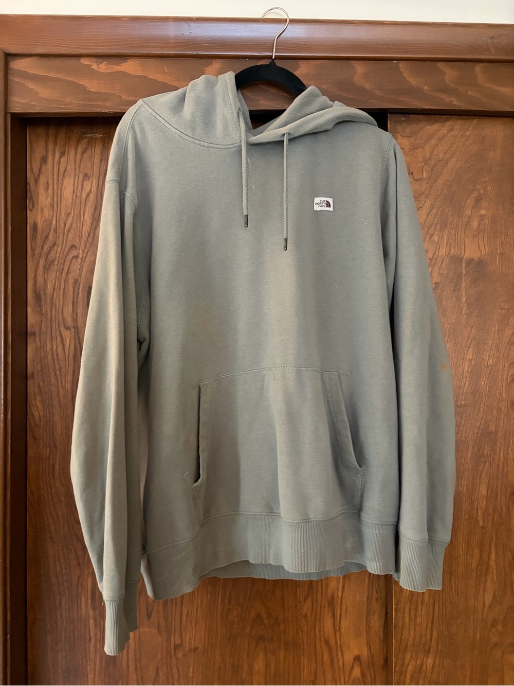 The North Face Men's Sage Green Pullover Hoodie
